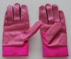 Nike Hyperdiamond 3 0 Batting Gloves Youth Large Fierce Pink black white
