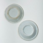 Vintage Restaurant Ware Butter Pat Pats Green Stripe