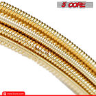 5core Acoustic Guitar Strings 0 010-0 047 Steel Gauge Heavy Duty W Bright Tone