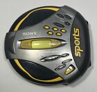Vtg Sony Walkman Sports D-fs18 Yellow Cd Portable Am fm Radio Tested Works