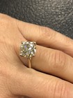 3 00 Ct Round Cut Lab Created Diamond Wedding Ring 14k Solid Yellow Gold Size 8