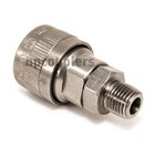 Schrader - Twist Lock Quick Coupler Air Hose Fittings 1 4 Npt Stainless Steel
