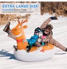 Snow Tube  51inch Snow Sleds Heavy Duty