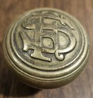 Antique Door Knob Successful Farmer Des Moines Iowa 1900s Letter Sf P-48520 Rare