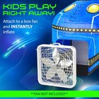 W o Glowing Ufo Aerodome With Led Lights   Ufo Sound Button     Glows In The