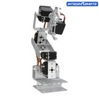 6dof Mechanical Robotic Arm Aluminum Set Clamp Claw Mount Robot Kit For Arduino