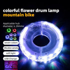 Rockbros Bike Light Wheel Hub Lights 7 Color Flash Vibration Sensing Waterproof