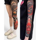 Realistic Tattoo Stockings   Arm Sleeves For Men   Women  Stretchy Nylon Cosplay