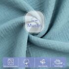 Funupup Muslin Baby Lounger Cover Compatible With Snuggle Me Lounger  Blue 
