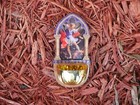 Saint Michael Lasered Wood Holy Water Font 5  X 2-1 2 