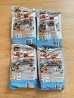 Hot Wheels City Track Pack - Straight  Curved Intersection- Brand New Pack Of 4