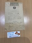 Bangkok Siam Court Revenue Long Green Stamps On Documents 1906 Hand Cancel Thai