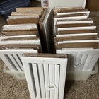 Hart   Cooley 12 x6  Aluminum Curved Blade Register Multi-shutter Damper  1-way