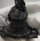 9cm Chinese Old Bronze Copper Statue Hand Carved Ancient Generals             80196
