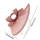 Women Feather Hair Fascinator Clip Wedding Headband Royal Tea Cocktail Party Hat