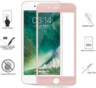 For Iphone Se 2020 8   7 Full Coverage Screen Protector Tempered Glass Rose Gold