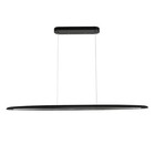 39  Wood Led Linear Pendant Light Linear Pendant Dinning Room 39in Black