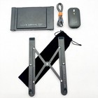 Protoarc Xkm01 Caseup Foldable Keyboard And Mouse Combo W  Laptop Stand - Black