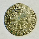 France Charles Vi Bland De Gu  nar Silver Medieval Hammered Coin