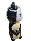 Enesco Anthropomorphic Ceramic Skunk Coin Bank Stopper 6 Inch Japan 50s