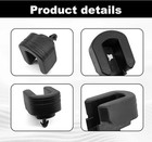 2pcs Rear Baffle Bushing Rear Right Compatible With 2014- Chevy Silverado 1500