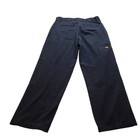 Dickies Loose Fit Double Knee Work Pants Navy Blue Men s 32x30 Cell Phone Pocket