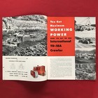 International Td-18a Diesel Crawler Tractor Advertising Brochure 1950s