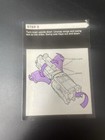 Vintage Transformers G1 Decepticon Astrotrain Instruction Booklet Original 1985