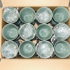 Dinex Turnbury Sage 9oz Insulated Bowl Cup Case 48 Made In Usa  330084 Cold-hot
