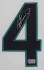 Ken Griffey Jr Autographed   Framed White Seattle Jersey Auto Beckett Cert
