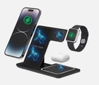 3in1 Wireless Charger Fast Charging Station Dock For Apple Watch Air Pods Iphone