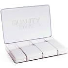 100 Plastic Collar Stays For Men s Dress Shirts - Variety Pack  White - Flip 