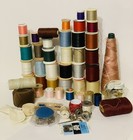 Vintage Sewing Thread   Sewing Notions W  Box