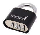 Resettable Kingsley 22l Combo Lock  combination Padlock  Hardened Steel Shackle