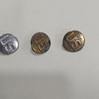 Original Vintage Assorted Military Buttons And Pins