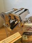 Vtg Atlas 150 Marcato Italy Pasta Maker Set Pastabike 4 Attachments Nos