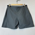 Novara Biker Shorts Mens Large Gray Padded Zip Up Pockets Adjustable Belt