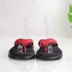 Nike Womens Ultra Comfort 3 Sandals Size 7 Red Black Thong Flip Flops Slide Shoe