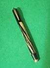 Vintage Visconti Rinascimento Sterling   Celluloid Diamond End Cap  Rollerball