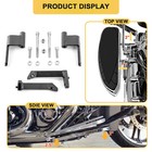 Driver Floorboard Relocation Brackets For Halrey Touring Road Street Glide 09-25