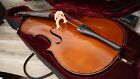 Cecilio Cco-400 Cello W  Case   missing String Has Replacement New Strings  