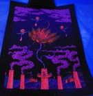 Marq Spusta Flower From A Smokestack Black Signed Limited Edition Print U v Inks