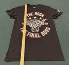 Wwe Authentic The Rock The Final Boss T Shirt Mens M Black Wrestlemania Xl 2024