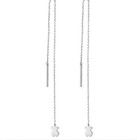 Tous Long Chain Earrings Silver S925 Sterling