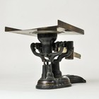 Antique Fairbanks Cast Iron And Brass Crows Foot Scale Vintage Mercantile Scale