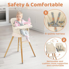Portable Baby High Chair  High Chairs For Babies And Toddlers With Adjustable Le