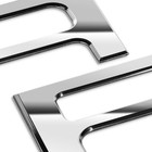  Tailgate Insert Letters Compatible With 2014-2021 Tundra    Chrome