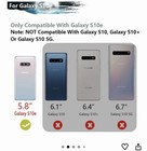 Battery Charger Fits Samsung Galaxy S10e Backup Power Bank Case