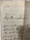 1860 Handwritten Letter To Brother   Elsmore   Forster Co staffordshire  England