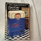 Pepsi Cola Coin Sorter Bank W original Box   Packaging 1998 Vintage